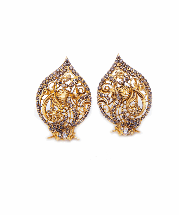 Leaf of Gold earrings
